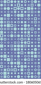 Resumen Color Halftone Dots ilustración de fondo de arte generativo