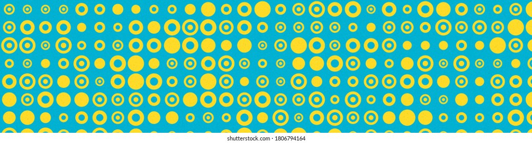 Resumen Color Halftone Dots ilustración de fondo de arte generativo