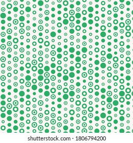 Abstract Color Halftone Dots generative art background illustration