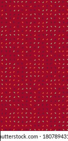 Abstract Color Halftone Dots generative art background illustration