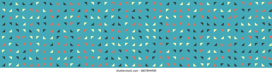 Abstract Color Halftone Dots generative art background illustration