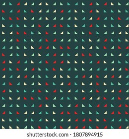 Abstract Color Halftone Dots generative art background illustration