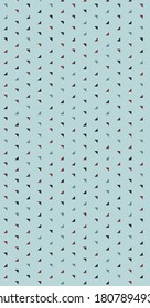 Abstract Color Halftone Dots generative art background illustration