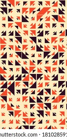 Resumen Color Halftone Dots ilustración de fondo de arte generativo