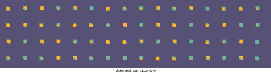 Abstract Color Halftone Dots generative art background illustration