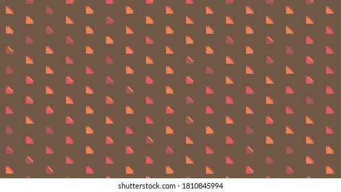 Abstract Color Halftone Dots generative art background illustration