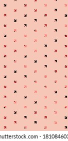 Abstract Color Halftone Dots generative art background illustration