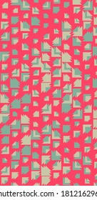 Abstrakter Farbhalftone Dots generative Kunsthintergrund