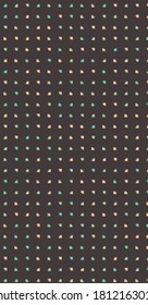 Abstract Color Halftone Dots generative art background illustration