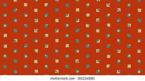 Resumen Color Halftone Dots ilustración de fondo de arte generativo