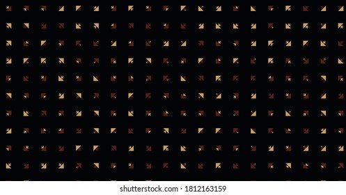 Resumen Color Halftone Dots ilustración de fondo de arte generativo