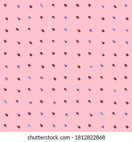 Resumen Color Halftone Dots ilustración de fondo de arte generativo