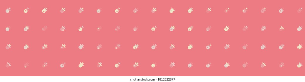 Abstract Color Halftone Dots generative art background illustration