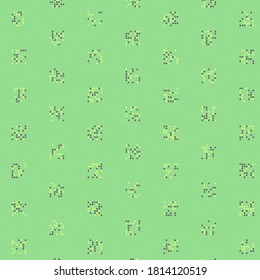 Resumen Color Halftone Dots ilustración de fondo de arte generativo