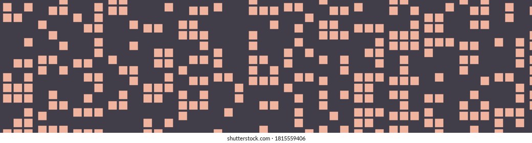 Abstract Color Halftone Dots generative art background illustration