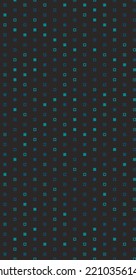 Resumen Color Halftone Dots ilustración de fondo de arte generativo