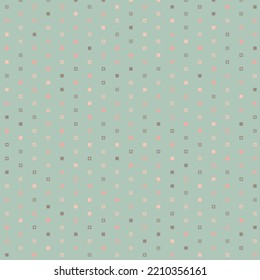 Abstract Color Halftone Dots generative art background illustration