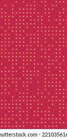 Abstract Color Halftone Dots generative art background illustration