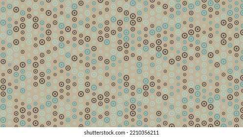 Abstract Color Halftone Dots generative art background illustration