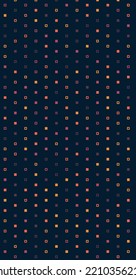 Abstrakter Farbhalftone Dots generative Kunsthintergrund