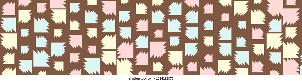 Abstract Color Halftone Dots generative art background illustration