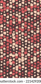 Resumen Color Halftone Dots ilustración de fondo de arte generativo