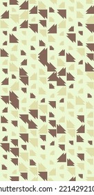 Abstract Color Halftone Dots generative art background illustration