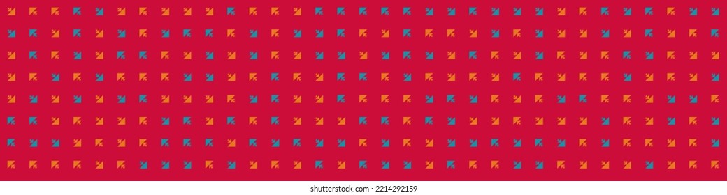 Abstract Color Halftone Dots generative art background illustration