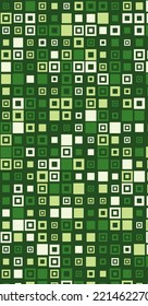 Abstract Color Halftone Dots generative art background illustration