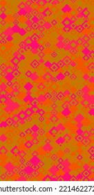 Resumen Color Halftone Dots ilustración de fondo de arte generativo