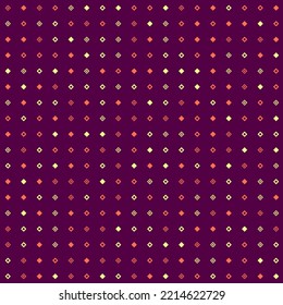 Abstract Color Halftone Dots generative art background illustration