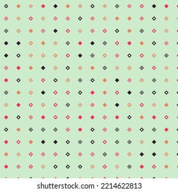 Abstract Color Halftone Dots generative art background illustration