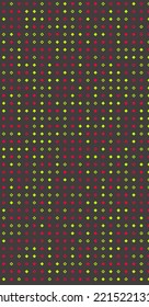 Resumen Color Halftone Dots ilustración de fondo de arte generativo