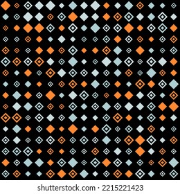 Abstract Color Halftone Dots generative art background illustration