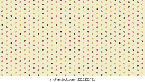 Resumen Color Halftone Dots ilustración de fondo de arte generativo