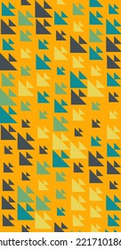 Abstract Color Halftone Dots generative art background illustration
