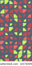 Abstrakter Farbhalftone Dots generative Kunsthintergrund