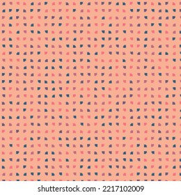 Abstract Color Halftone Dots generative art background illustration