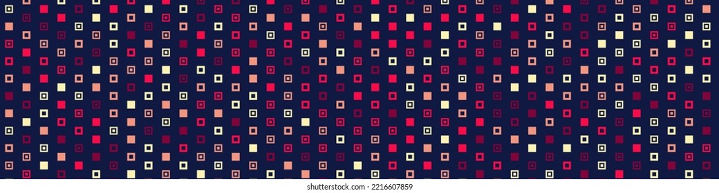 Abstract Color Halftone generative art background illustration
