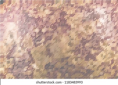 Abstract color halftone pattern