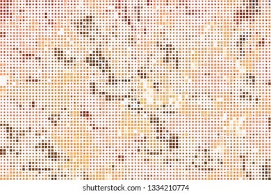 Abstract color halftone pattern
