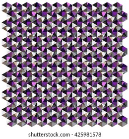 Abstract color hexagon geometric pattern background