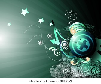 abstract color illustration