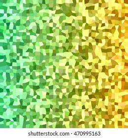 Abstract color irregular rectangle mosaic vector background