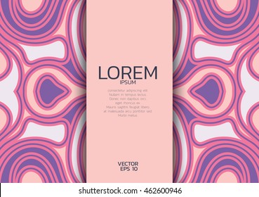 Abstract color line background and color frame.