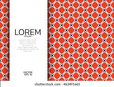 Abstract color line background and color frame.
