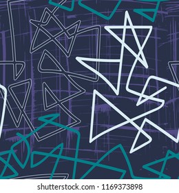 Abstract color line pattern