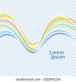 abstract color lines