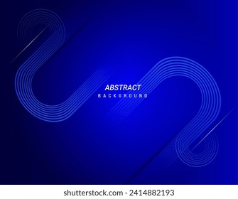 Líneas de color abstractas de fondo de ilustración vectorial elegante