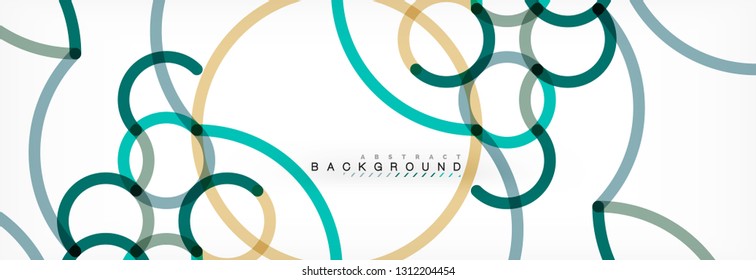 Abstract color lines on white. Modern colorful flow poster wave. Art design for your project. Vector illustration